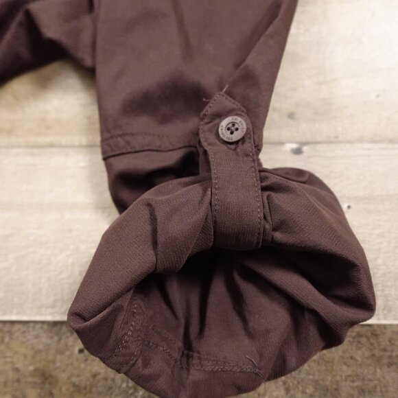 REI Co-op Sahara Long-Sleeve Button-Up Shirt Women’s Large Brown - Picture 11 of 12